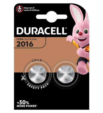 DURACELL - PILE BOUTON LITIO CR2016 3V 2 UNIT? by DURACELL