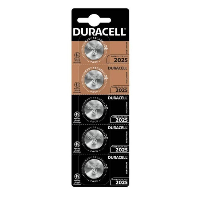 DURACELL - PILE BOUTON LITIO CR2025 3V 5 UNIT? by DURACELL