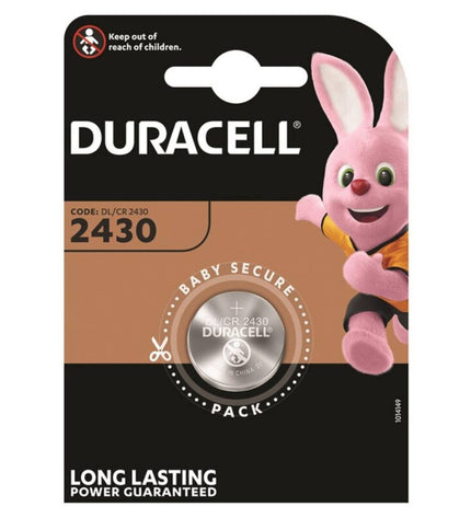 DURACELL - PILE BOUTON LITIO CR2430 3V 1 UNIT? by DURACELL