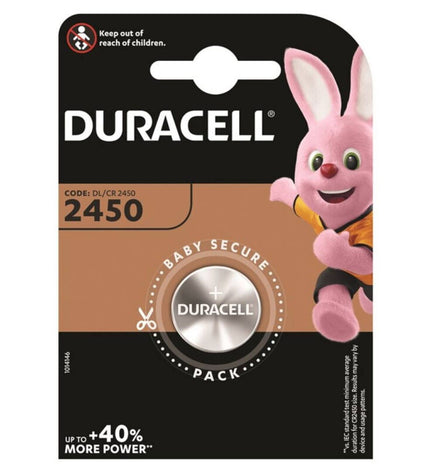 DURACELL - PILE BOUTON LITIO CR2450 3V 1 UNIT? by DURACELL
