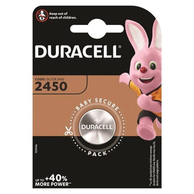 DURACELL - PILE BOUTON LITIO CR2450 3V 1 UNIT? by DURACELL