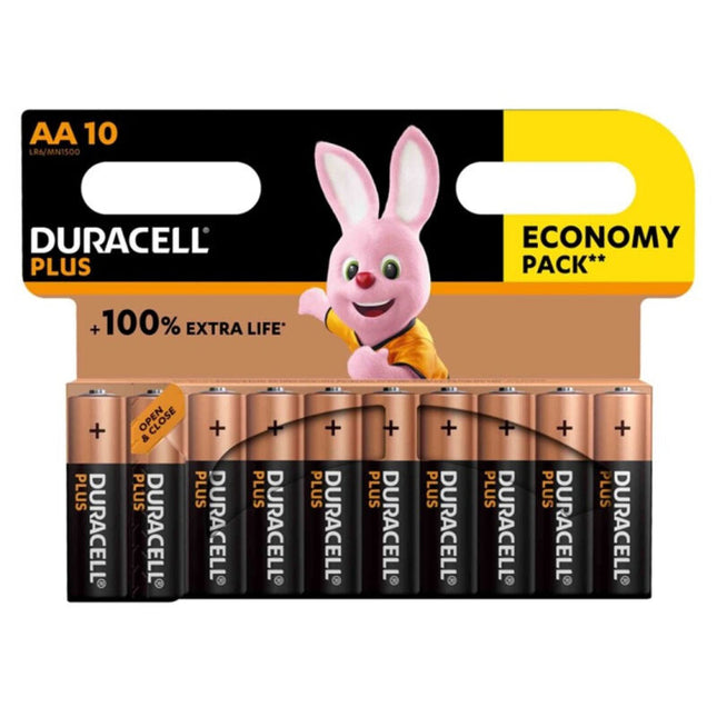 DURACELL - PILE ALCALINE PLUS POWER 100 AA LR6 10 UNIT? by DURACELL