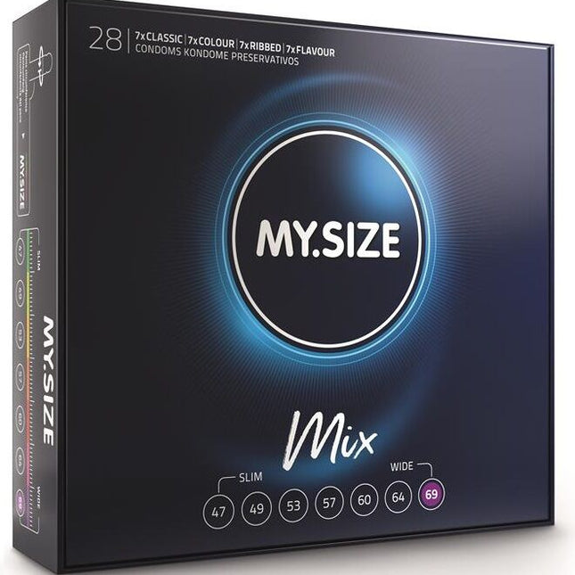 MY SIZE - MIX PRÉSERVATIFS 69 MM 28 UNITÉS by MY SIZE MIX