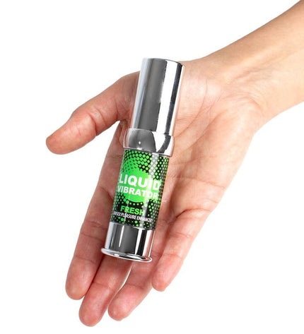 SECRETPLAY - VIBRATEUR LIQUIDE FRESH STIMULATEUR & INTENSIFICATEUR DE PLAISIR 15 ML - Concombre Boutique
