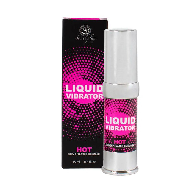 SECRETPLAY - VIBRATEUR LIQUIDE STIMULATEUR FORT 15 ML - Concombre Boutique