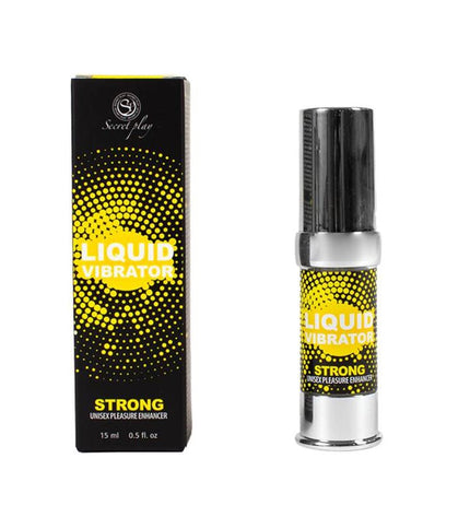 SECRETPLAY - LIQUIDE VIBRATEUR STIMULATEUR UNISEXE FORT 15 ML - Concombre Boutique