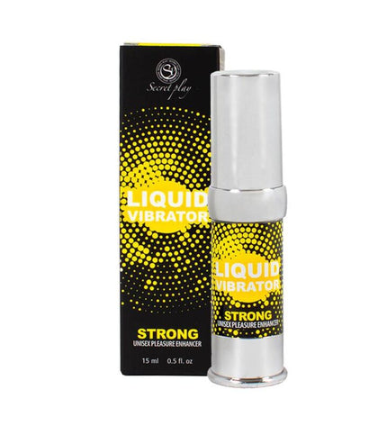 SECRETPLAY - LIQUIDE VIBRATEUR STIMULATEUR UNISEXE FORT 15 ML - Concombre Boutique