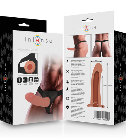 INTENSE - HARNAIS CREUX AVEC GODE 16 X 3 CM by INTENSE FOR HIM