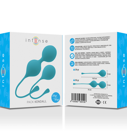 INTENSE - PACK BALLES KEGEL KENDALL BLEU by INTENSE HEALTH KEGEL