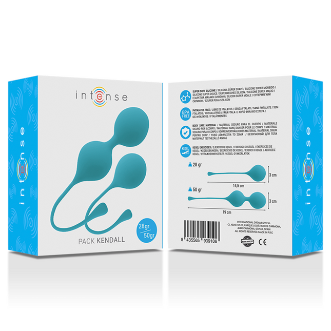 INTENSE - PACK BALLES KEGEL KENDALL BLEU by INTENSE HEALTH KEGEL