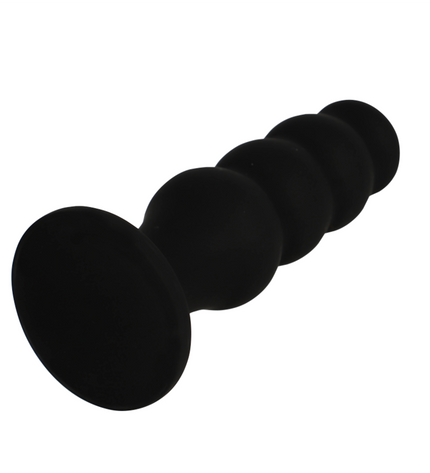 BLACK&SILVER - PLUG ANAL EN SILICONE SCOTT PREMIUM NOIR by BLACK&SILVER