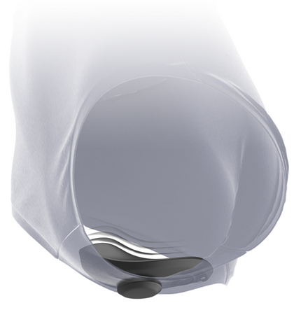 BLACK&SILVER - CULOTTE VIBRANTE RECHARGEABLE EN SILICONE PRESTON NOIRE by BLACK&SILVER