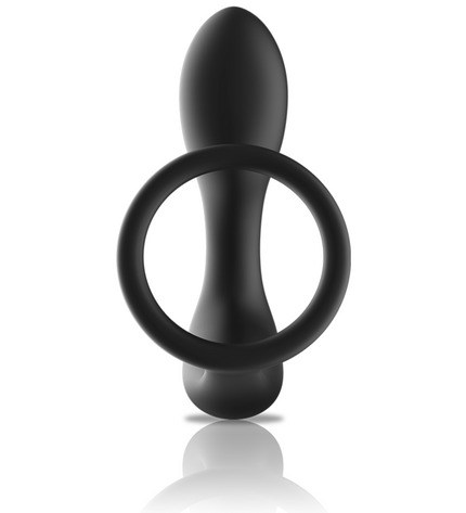 BLACK&SILVER - MASSEUR ANAL TÉLÉCOMMANDE RECHARGEABLE SILICONE NOIR by BLACK&SILVER
