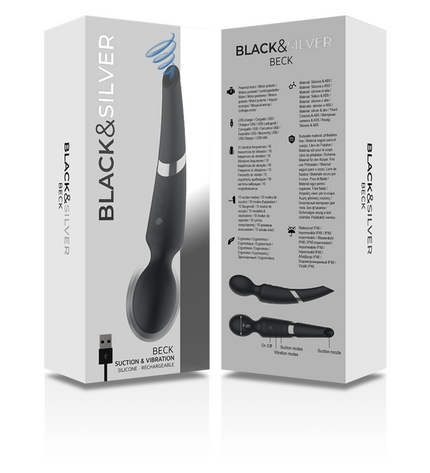 BLACK&SILVER - BAGUETTE ET VENTOUSE BECK 2 EN 1 SILICONE by BLACK&SILVER