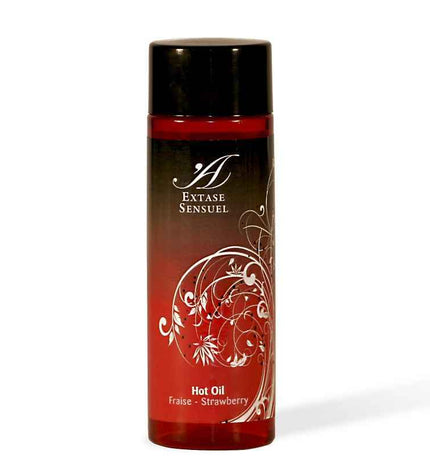 EXTASE SENSUAL - HUILE STIMULANTE CHALEUR FRAISE 100 ML