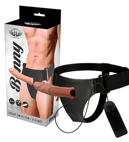 HARNESS ATTRACTION - RNES CREUX BENNY AVEC VIBRATEUR 15 CM -O- 4.5 CM by HARNESS ATTRACTION