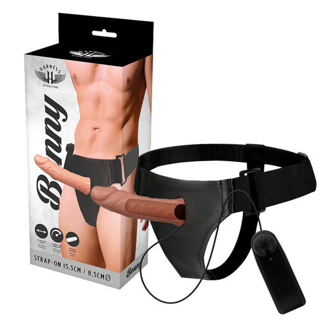 HARNESS ATTRACTION - RNES CREUX BENNY AVEC VIBRATEUR 15 CM -O- 4.5 CM by HARNESS ATTRACTION