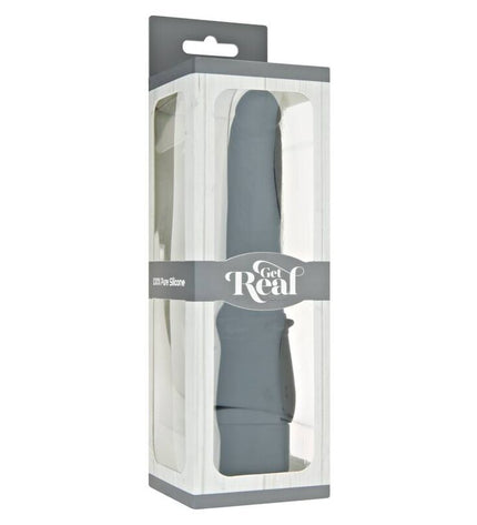 GET REAL - VIBRATEUR LISSE CLASSIQUE NOIR by GET REAL
