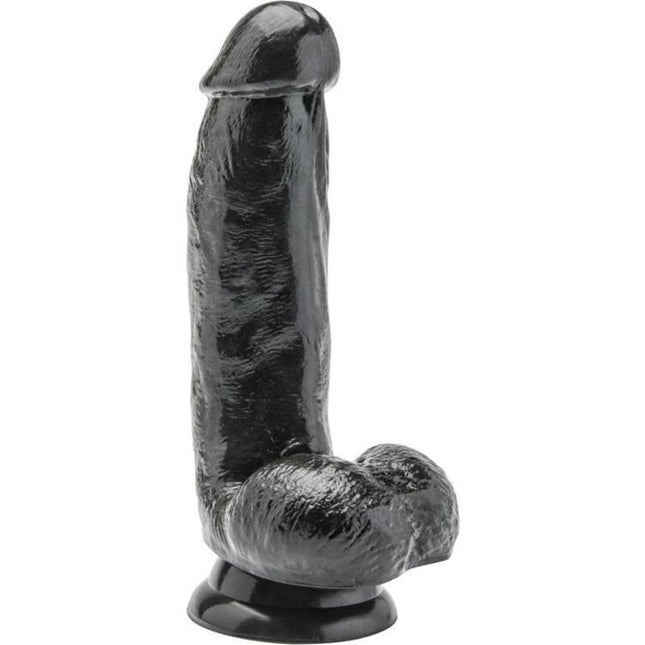 GET REAL - GODE 12 CM AVEC BOULES NOIRES by GET REAL
