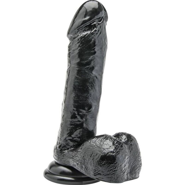 GET REAL - GODE 18 CM AVEC BOULES NOIR by GET REAL