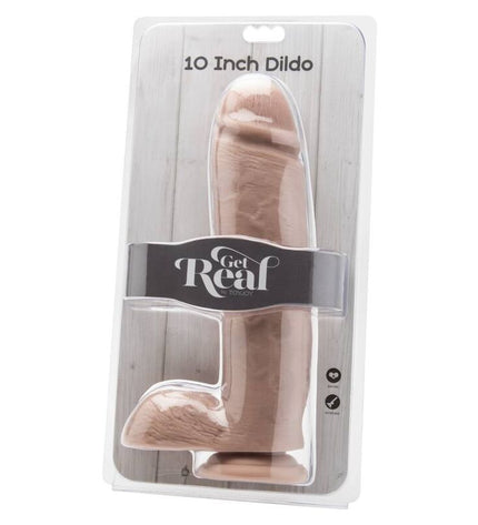 GET REAL - GODE 25,5 CM AVEC BILLES EN PEAU by GET REAL
