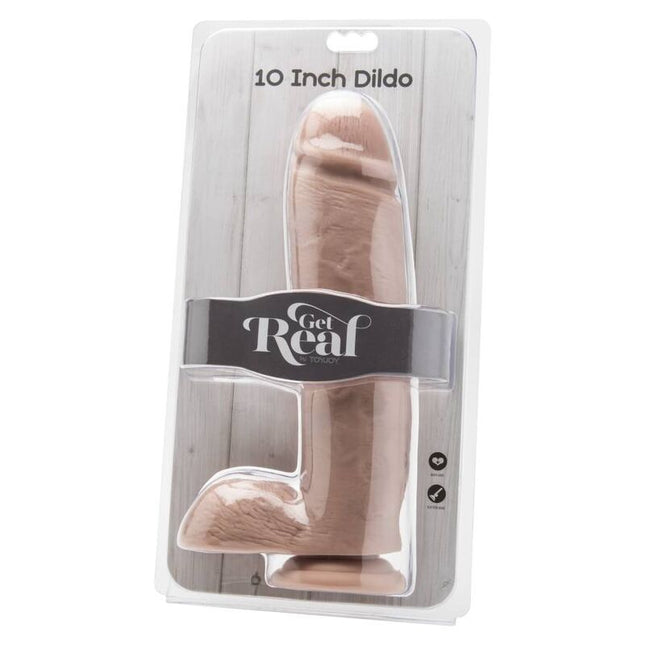 GET REAL - GODE 25,5 CM AVEC BILLES EN PEAU by GET REAL