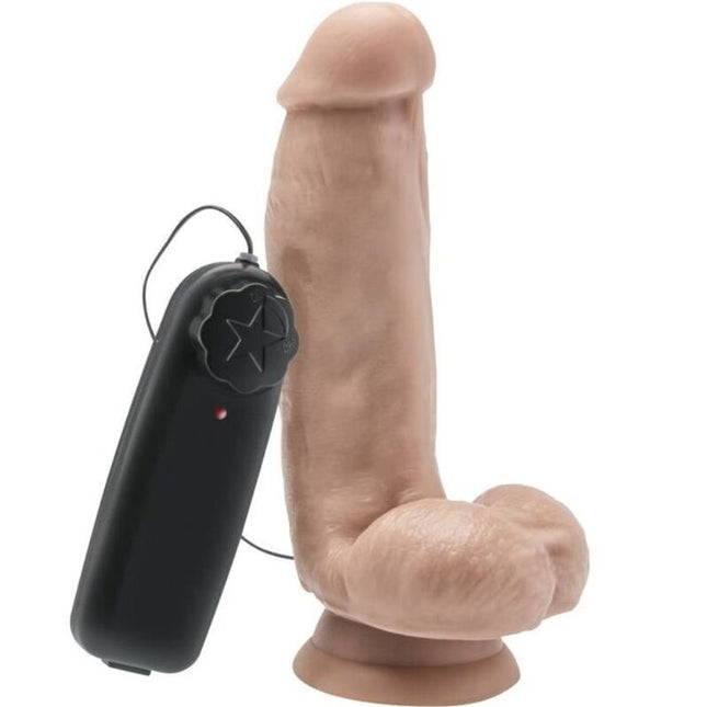 GET REAL - GODE 12 CM AVEC BILLES VIBRATEUR SKIN by GET REAL