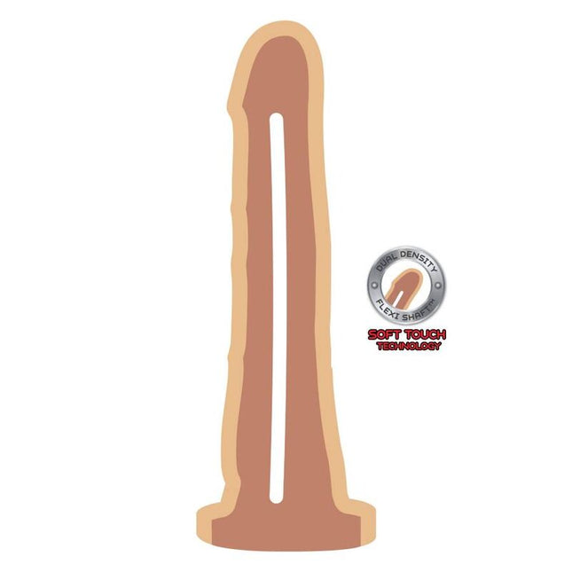 GET REAL - PEAU DOUBLE DENSITÉ DONG 19 CM by GET REAL