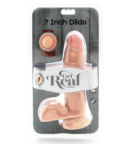 GET REAL - GODE DOUBLE DENSITÉ 12 CM BALLES PEAU by GET REAL