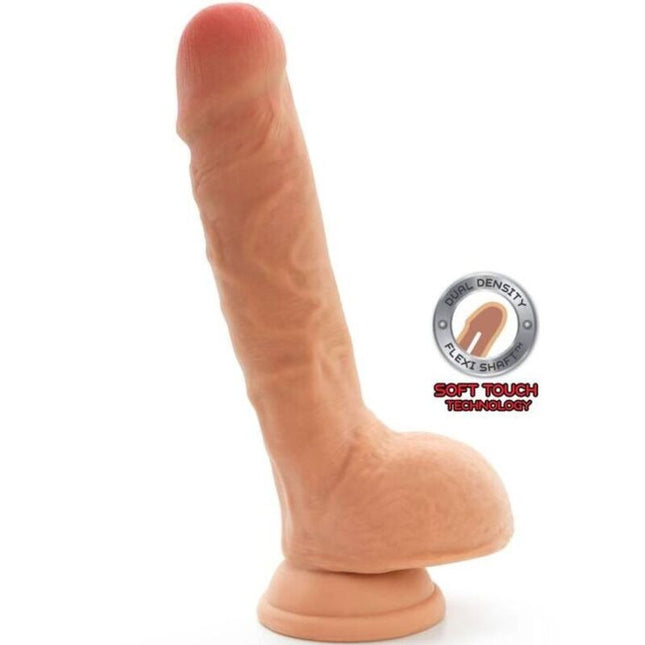 GET REAL - GODE DOUBLE DENSITÉ 18 CM BALLES PEAU by GET REAL