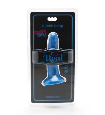 GET REAL - HAPPY DICKS DONG 12 CM BLEU by GET REAL