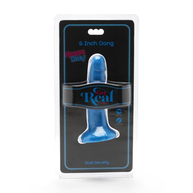 GET REAL - HAPPY DICKS DONG 12 CM BLEU by GET REAL