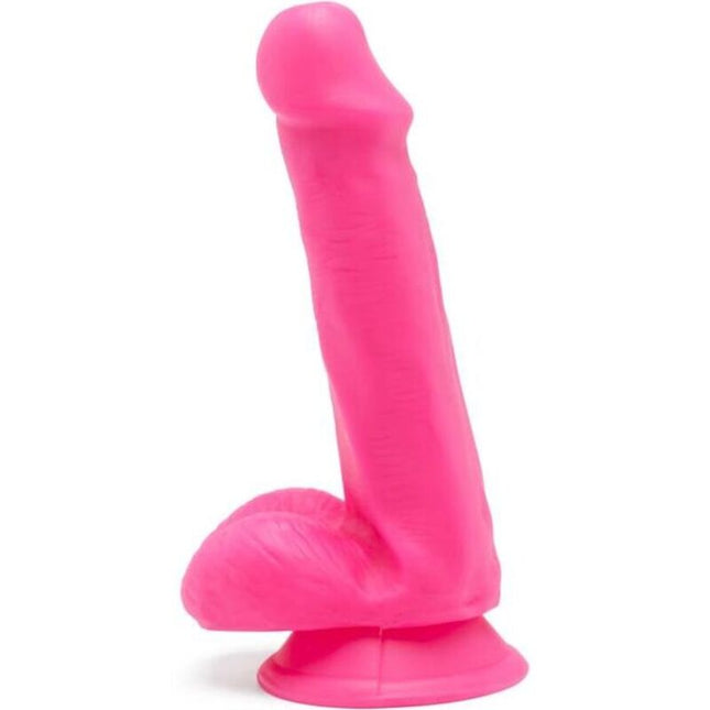 GET REAL - GODE HAPPY DICKS 12 CM BALLES ROSE by GET REAL