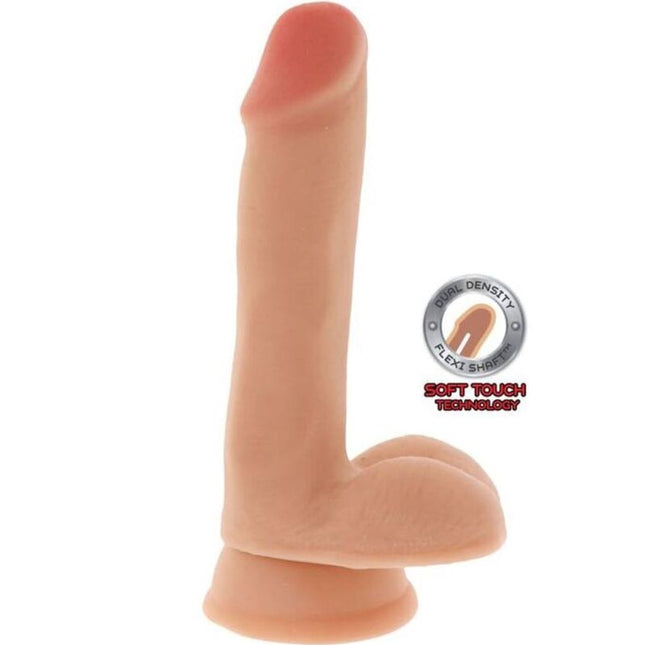 GET REAL - GODE DOUBLE DENSITÉ 17 CM BALLES PEAU by GET REAL
