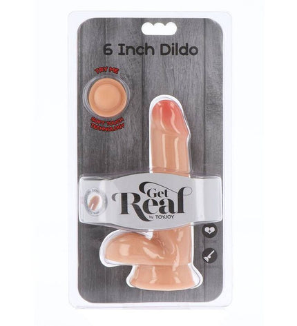 GET REAL - GODE DOUBLE DENSITÉ 17 CM BALLES PEAU by GET REAL