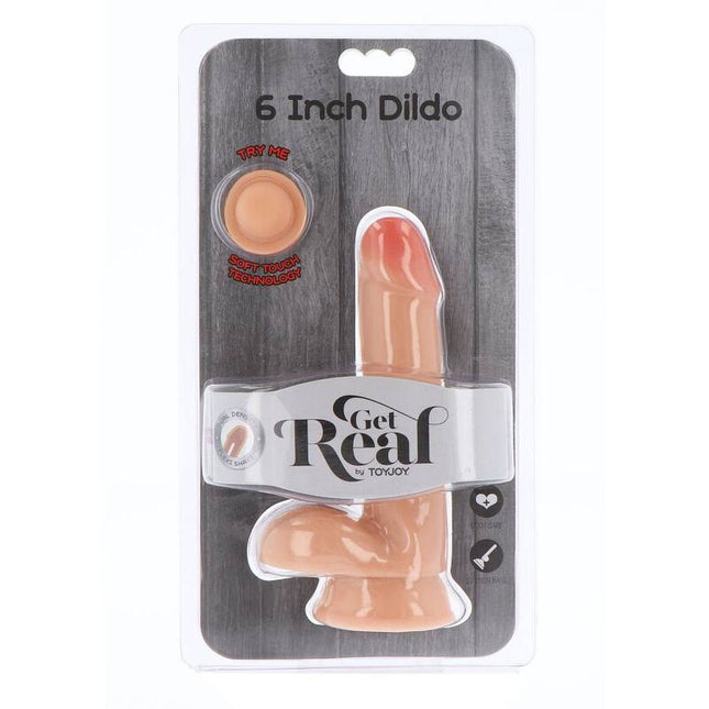 GET REAL - GODE DOUBLE DENSITÉ 17 CM BALLES PEAU by GET REAL