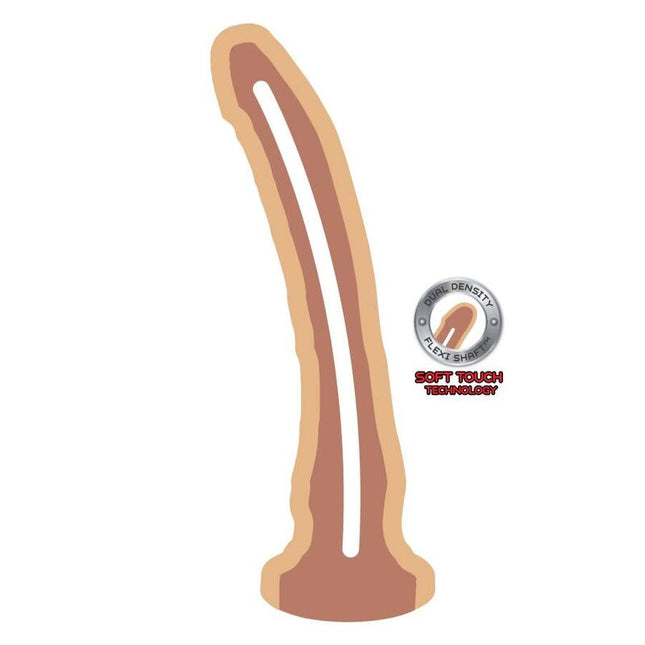 GET REAL - PEAU DOUBLE DENSITÉ DONG 20,5 CM by GET REAL