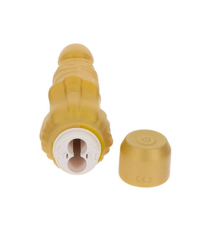 GET REAL - GOLD DICKER STIM VIBRATEUR OR by GET REAL