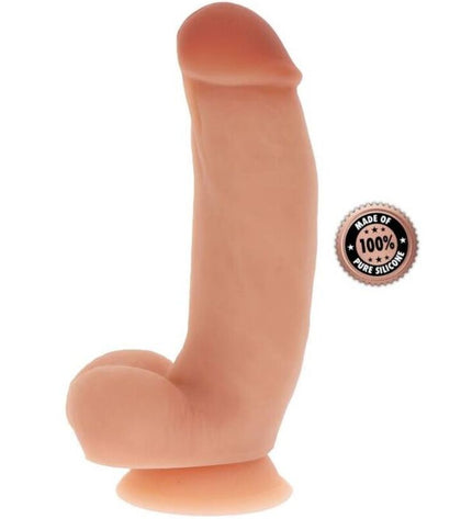 GET REAL - GODE EN SILICONE 18 CM AVEC BALLES PEAU by GET REAL