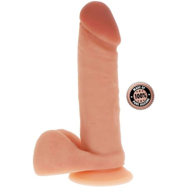 GET REAL - GODE EN SILICONE 20,5 CM AVEC BALLES PEAU by GET REAL