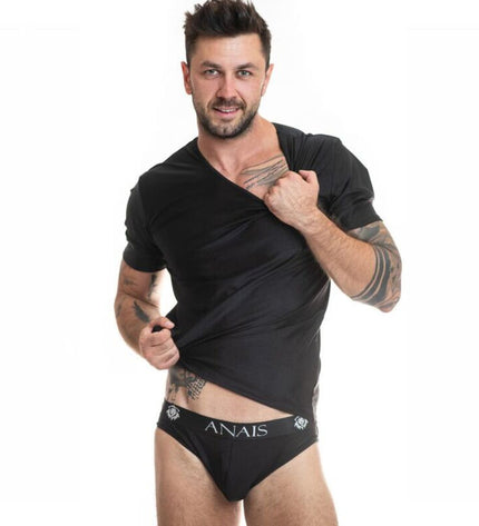 ANAIS MEN - T-SHIRT PETROL S by ANAIS MEN ACCESORIES