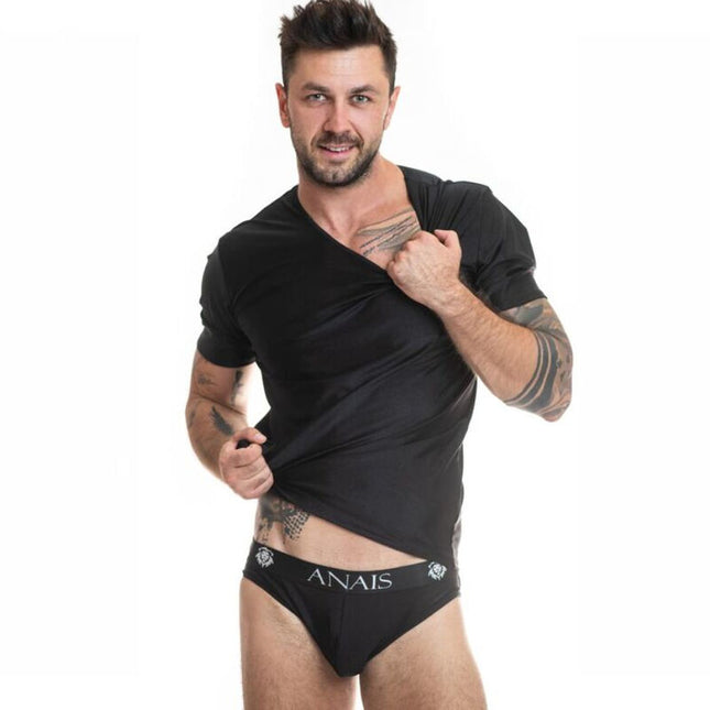ANAIS MEN - T-SHIRT PETROL S by ANAIS MEN ACCESORIES