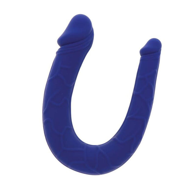 GET REAL - MINI DOUBLE DONG RÉALISTE BLEU by GET REAL