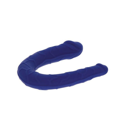 GET REAL - MINI DOUBLE DONG RÉALISTE BLEU by GET REAL