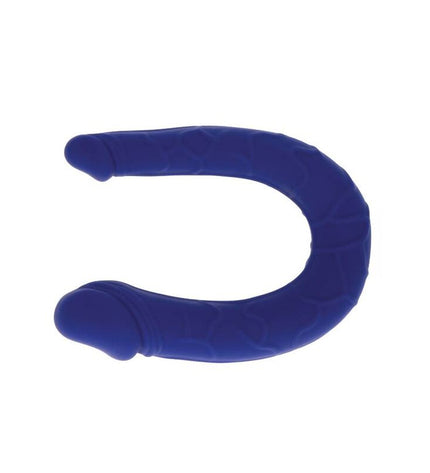 GET REAL - MINI DOUBLE DONG RÉALISTE BLEU by GET REAL