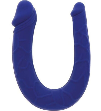 GET REAL - MINI DOUBLE DONG RÉALISTE BLEU by GET REAL