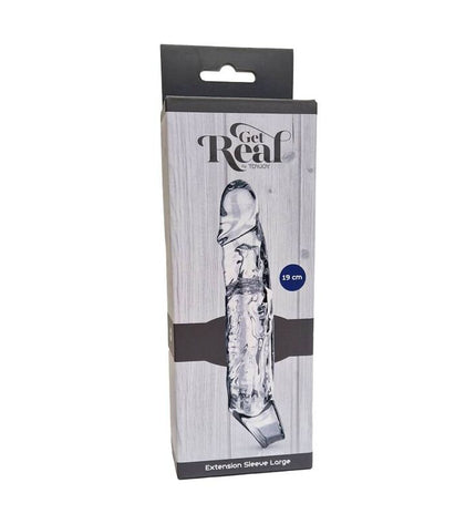 GET REAL - EXTENSION LONGUE 19 CM TRANSPARENTE by GET REAL