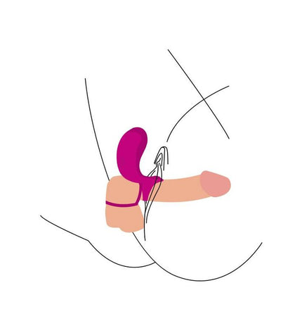 XOCOON - BAGUE STIMULATEUR DE COUPLES FUCHSIA by XOCOON