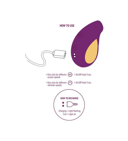 XOCOON - STIMULATEUR D''AMOUR DIVINE VIOLET by XOCOON