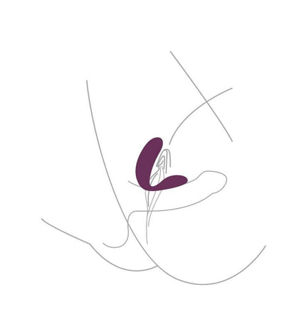XOCOON - VIBRATEUR BOUND LOVE COUPLES VIOLET by XOCOON